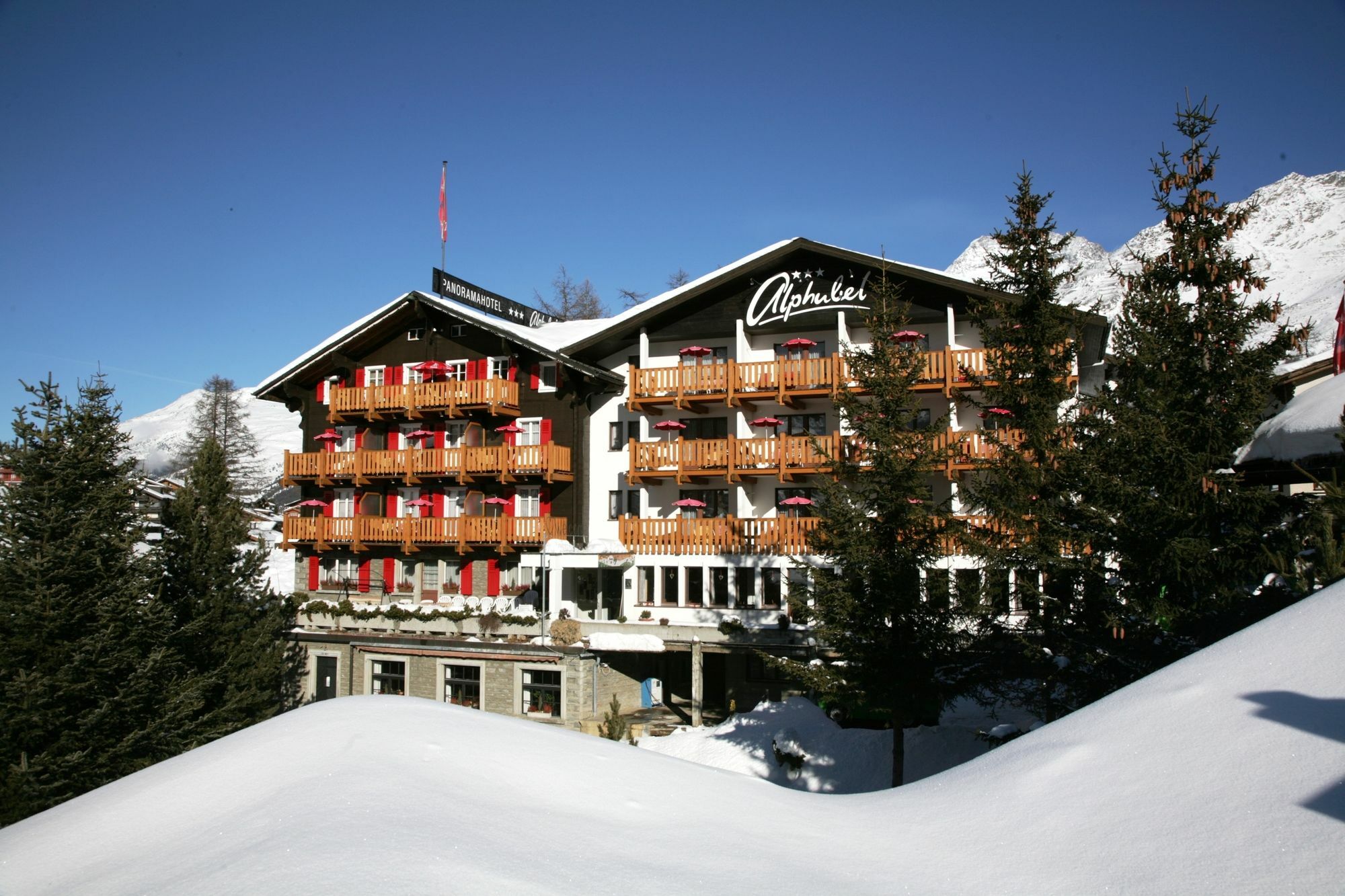 Swiss Family Hotel Alphubel Saas-Fee Exterior foto